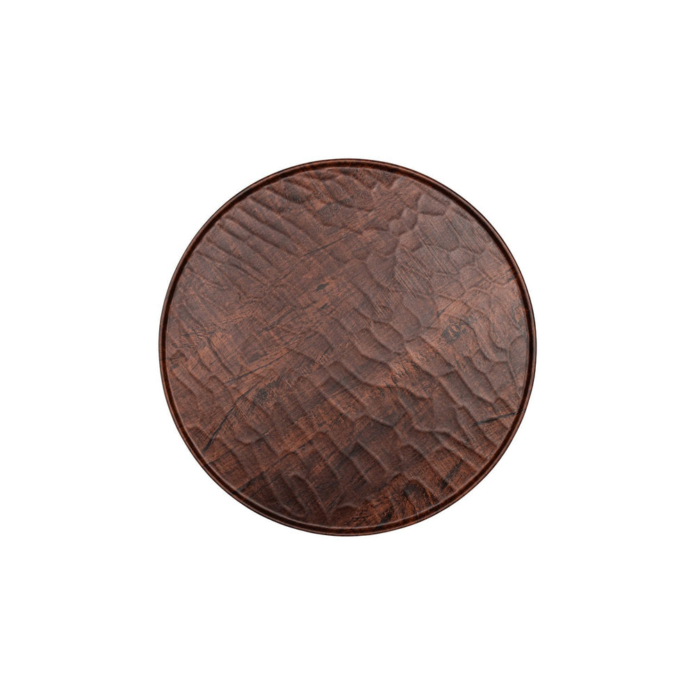 Turgla EcoGrain dia.13.75" Round Brown Composite Plate