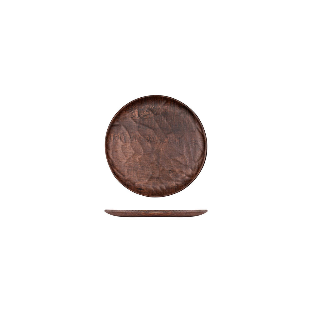 Turgla EcoGrain dia.8.25" Round Brown Composite Plate