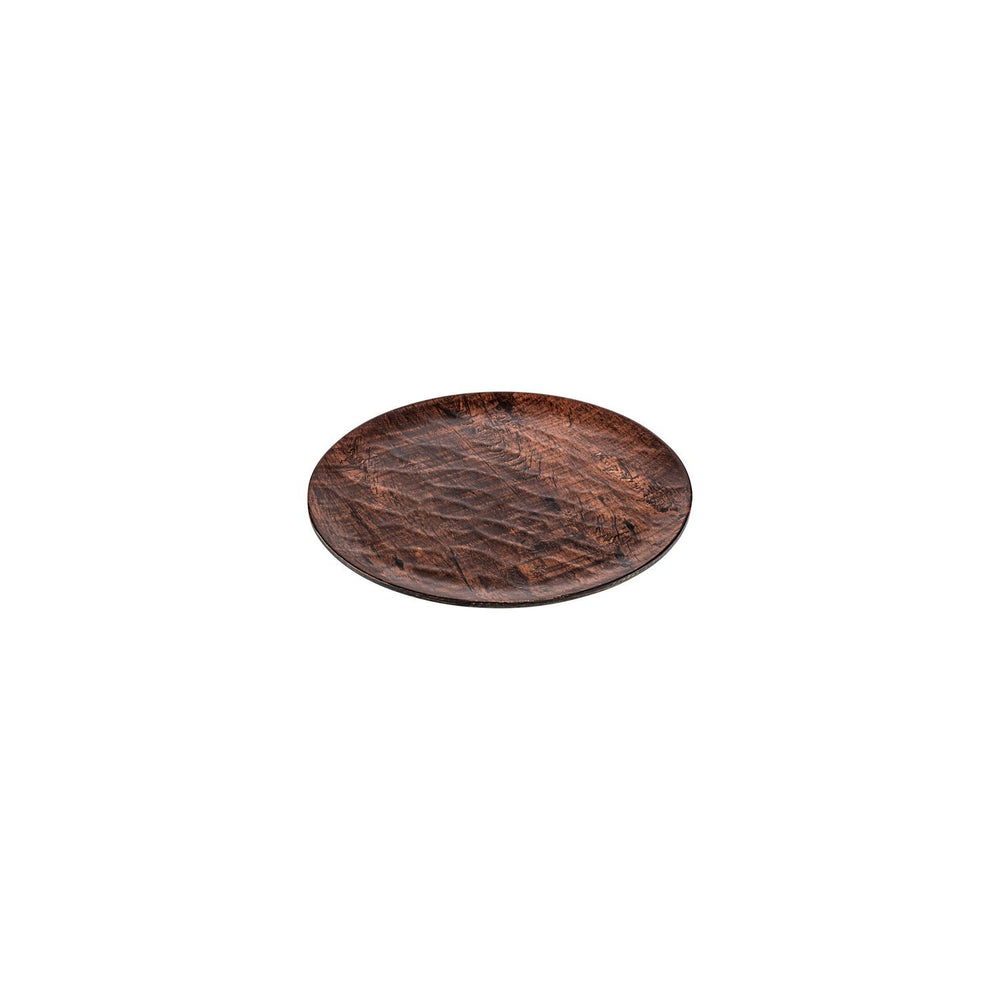 Turgla EcoGrain dia.9.75" Round Brown Composite Plate