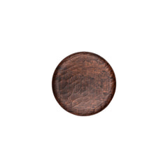Turgla EcoGrain dia.9.75" Round Brown Composite Plate