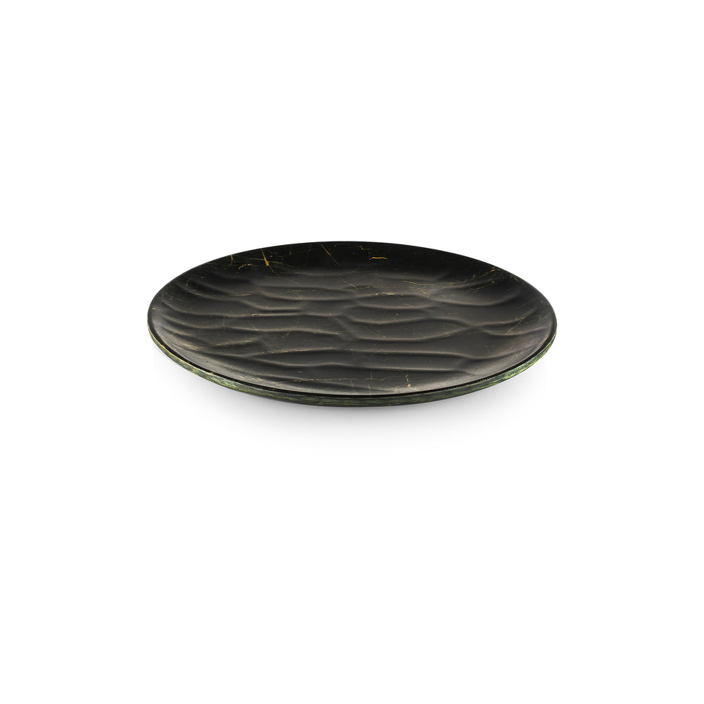 Turgla EcoGrain dia.11" Round Black Composite Plate