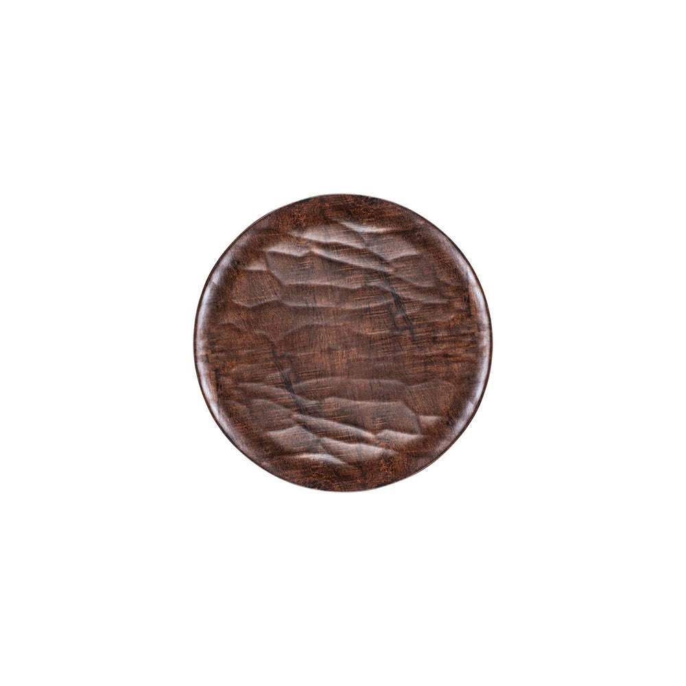 Turgla EcoGrain dia.11" Round Brown Composite Plate