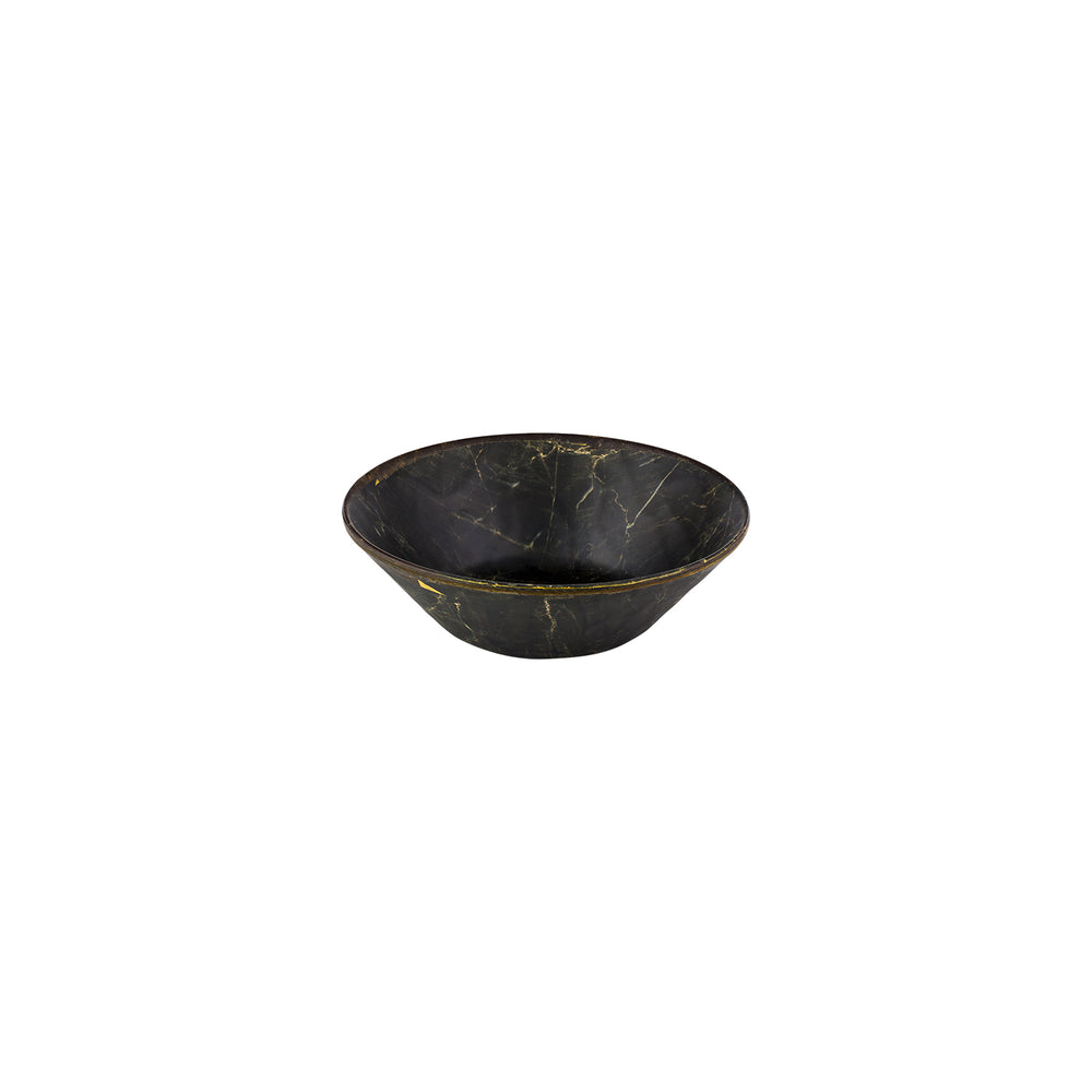 Turgla EcoGrain dia.6" h:2.25" 17 oz. Round Black Composite Bowl