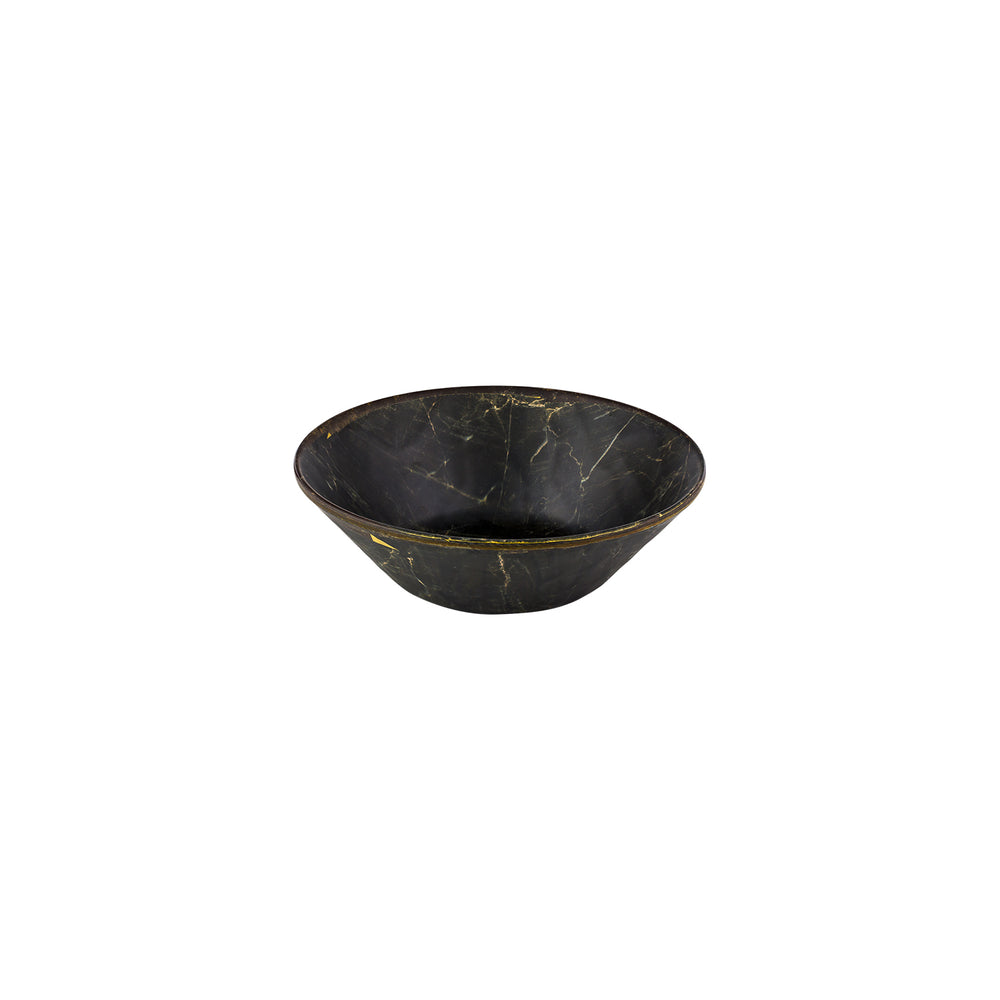 Turgla EcoGrain dia.7.5" h:2.25" 32 oz. Round Black Composite Bowl