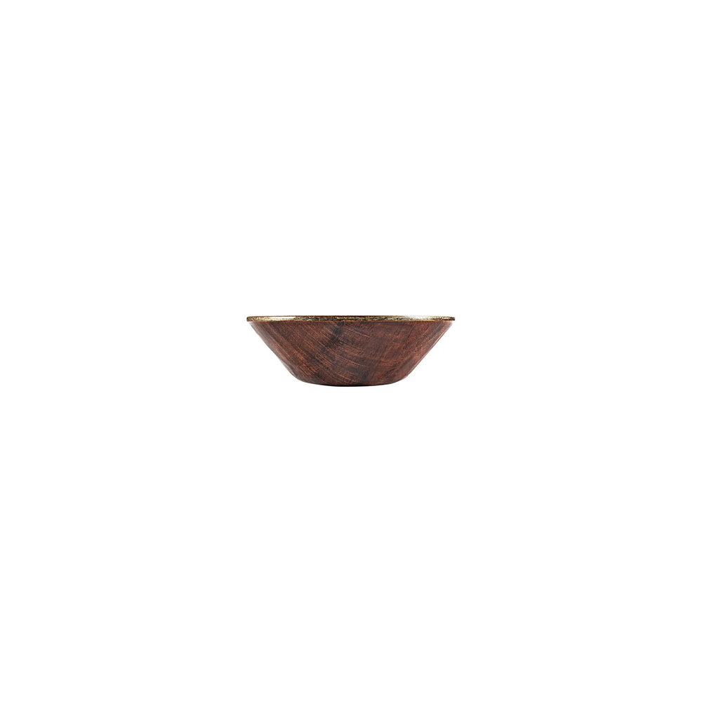 Turgla EcoGrain dia.7.5" h:2.25" 32 oz. Round Brown Composite Bowl