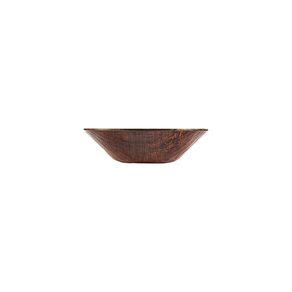Turgla EcoGrain dia.10.5" h:3" 2.35 qt. Round Brown Composite Bowl