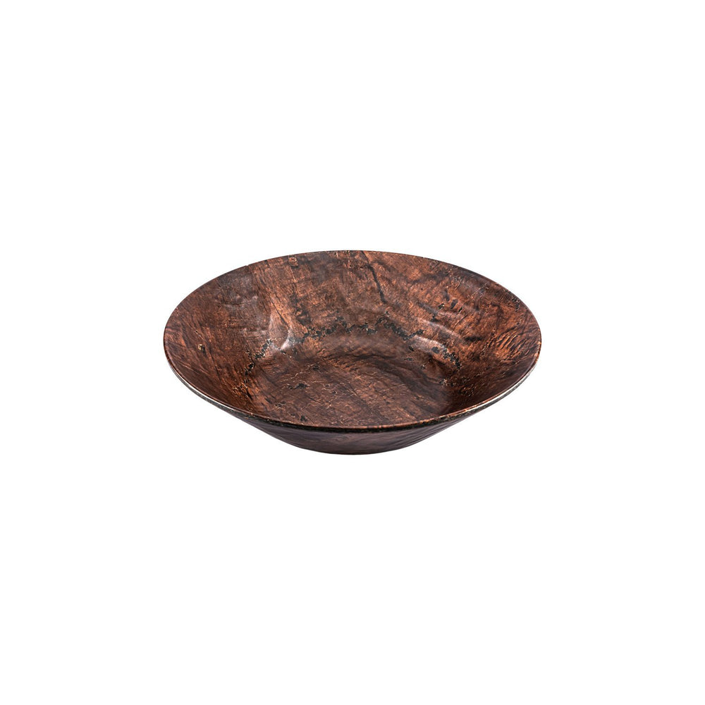Turgla EcoGrain dia.13.5" h:3.25" 4.46 qt. Round Brown Composite Bowl