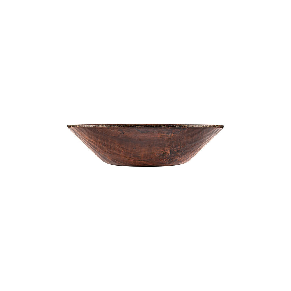 Turgla EcoGrain dia.13.5" h:3.25" 4.46 qt. Round Brown Composite Bowl