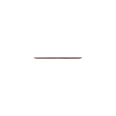 Turgla EcoGrain 10.5" x 6.5" Rectangular Brown Composite Plate