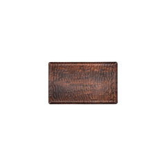 Turgla EcoGrain 10.5" x 6.5" Rectangular Brown Composite Plate
