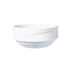X-tanbul dia.4" h:1.75" 8 oz. Round White Porcelain Bowl