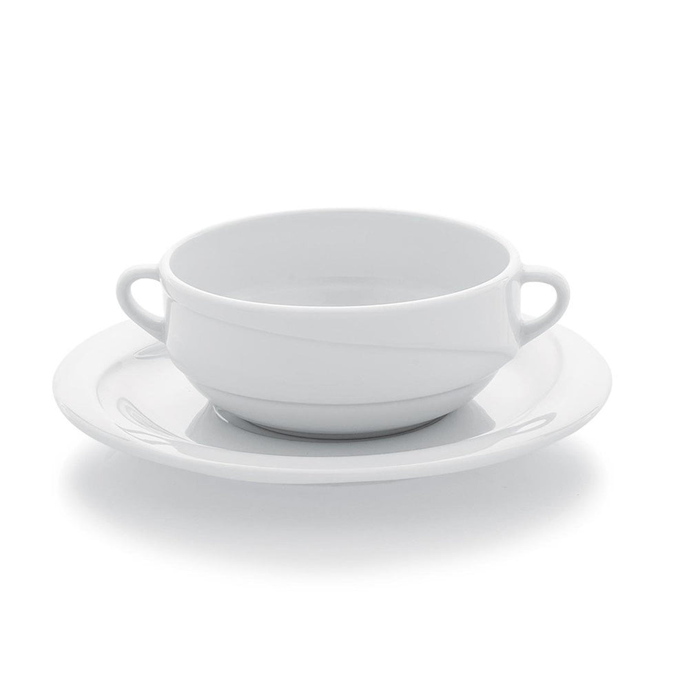 X-tanbul dia.4.75" h:2" 13 oz. Round White Porcelain Bowl