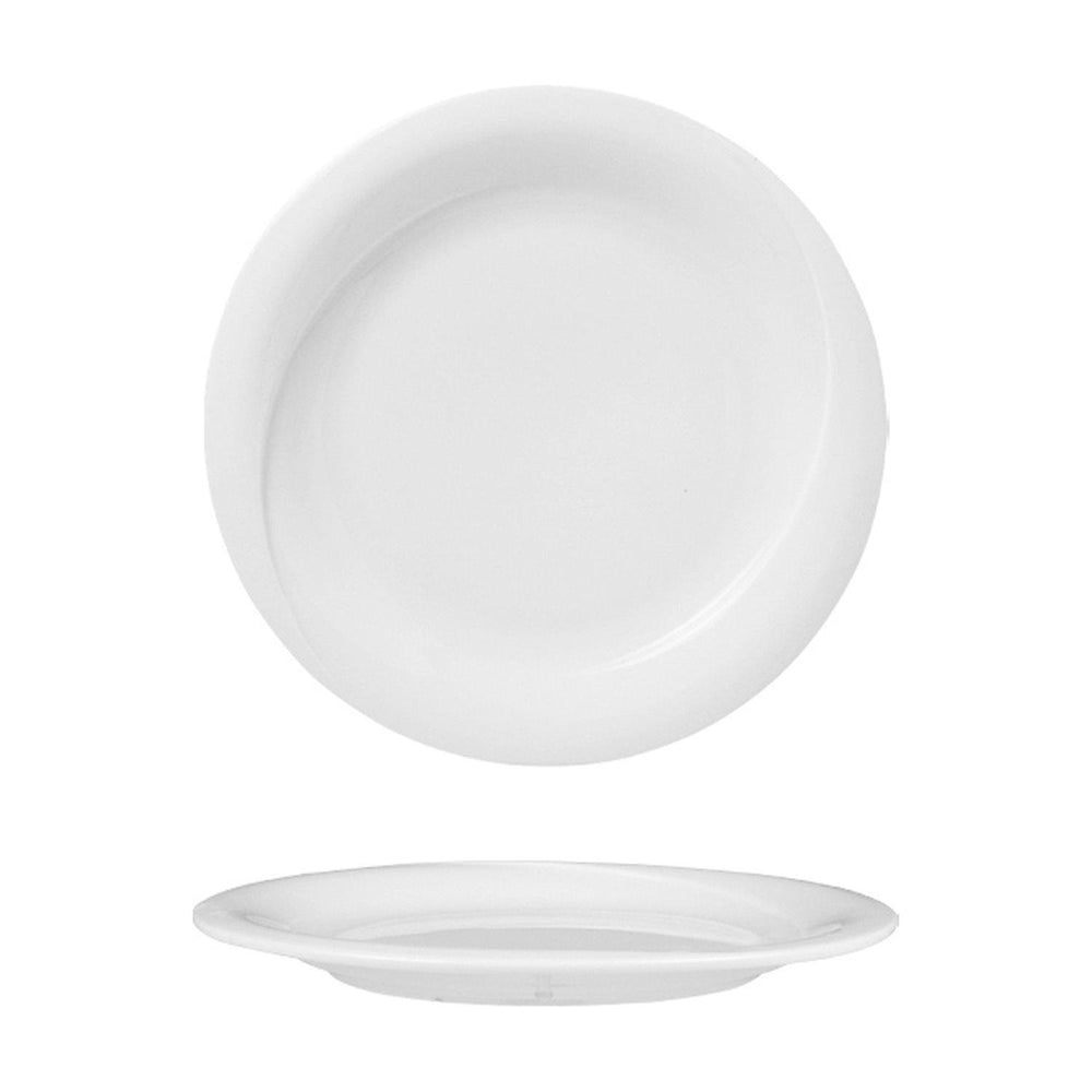 X-tanbul dia.6.75" Round White Porcelain Plate