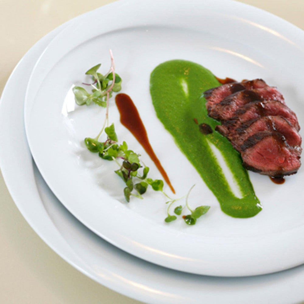 X-tanbul dia.9" Round White Porcelain Plate