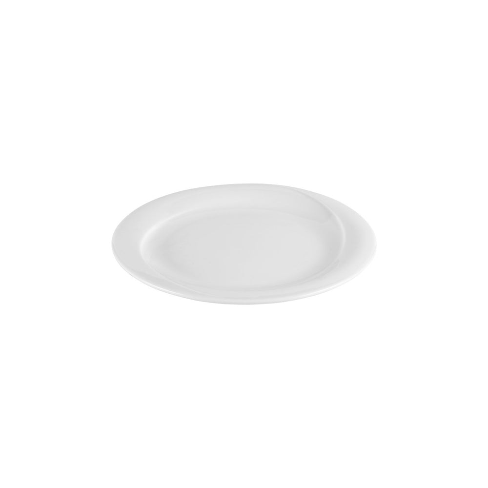 X-tanbul dia.9.75" Round White Porcelain Plate