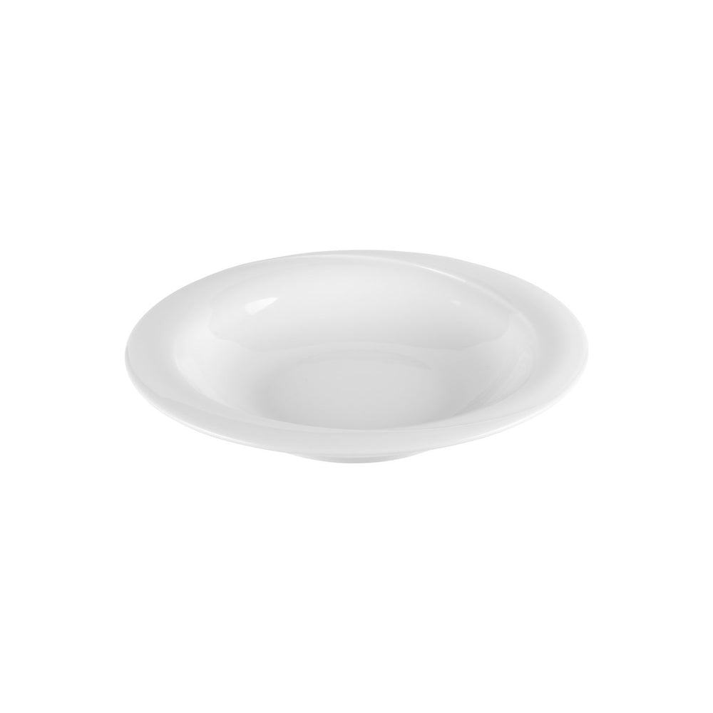 X-tanbul dia.11.75" h:2" 37 oz. Round White Porcelain Bowl
