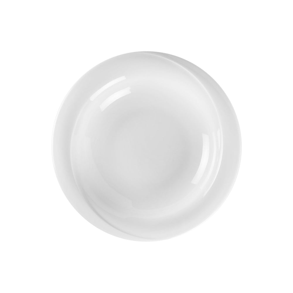 X-tanbul dia.11.75" h:2" 37 oz. Round White Porcelain Bowl