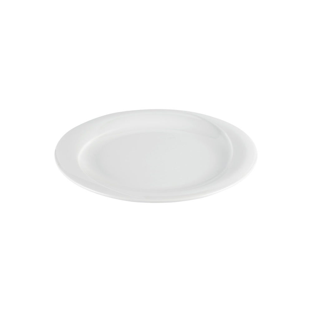 X-tanbul dia.11.5" Round White Porcelain Plate