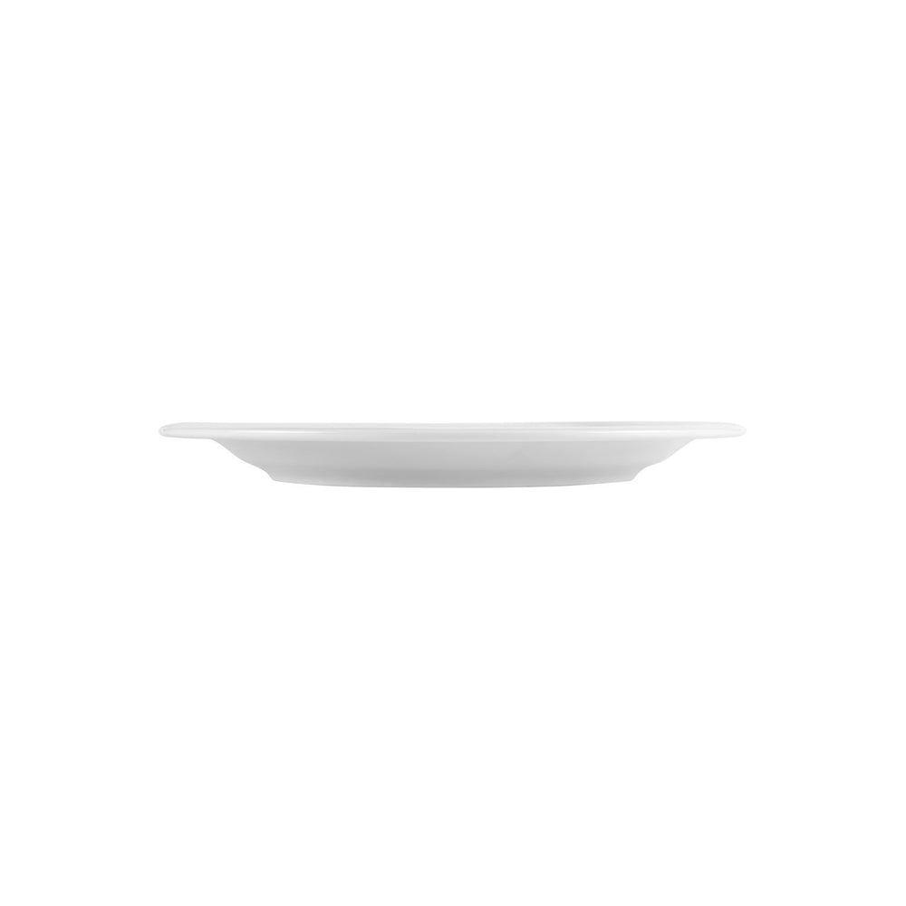 X-tanbul dia.11.5" Round White Porcelain Plate