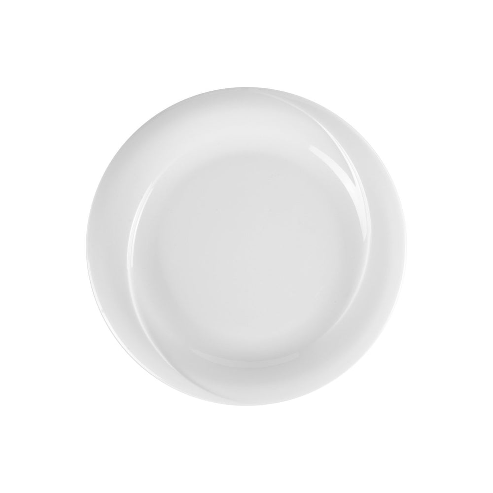 X-tanbul dia.11.5" Round White Porcelain Plate